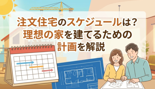 注文住宅のスケジュールは？理想の家を建てるための計画を解説