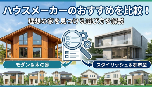 ハウスメーカーのおすすめを比較！理想の家を見つける選び方を解説